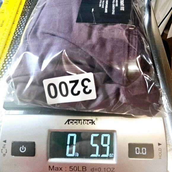 NEW Adidas Leggings Tight Fit High Waist Full Length Burgundy Purple XS 3200 - Picture 10 of 10